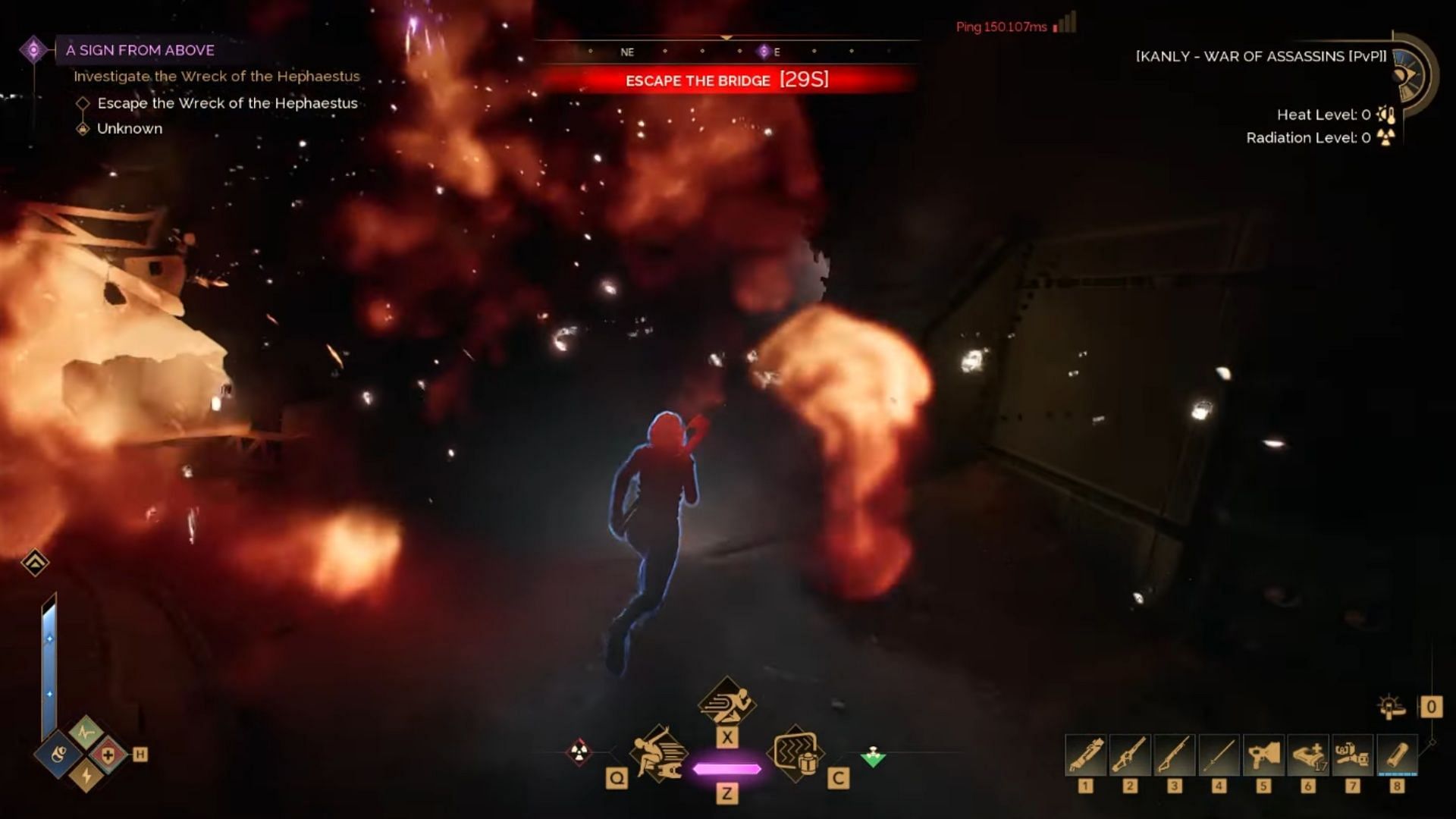 Treat this like Super Metroid, and RUN! (Image via Funcom || YouTube/@ConCon)